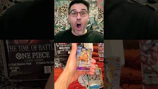 I pulled a MANGA on my BIRTHDAY!!! #onepiece #onepiecetcg #onepiececardgame