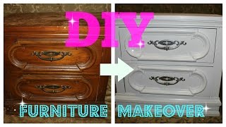 DIY Furniture Makeover (FULL TUTORIAL)