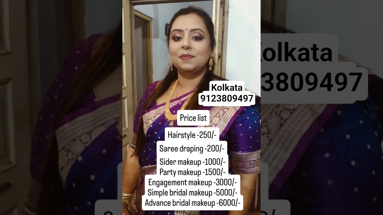 #bridal makeup #makeup price list