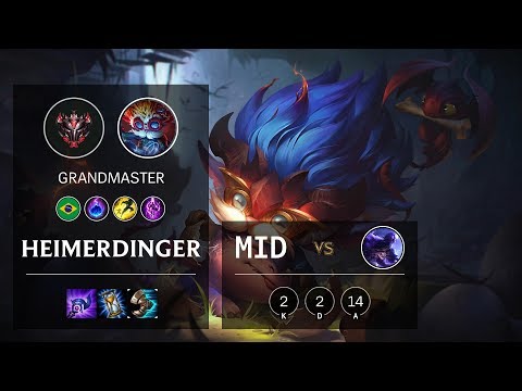 Heimerdinger Mid vs Ryze - BR Grandmaster Patch 10.5