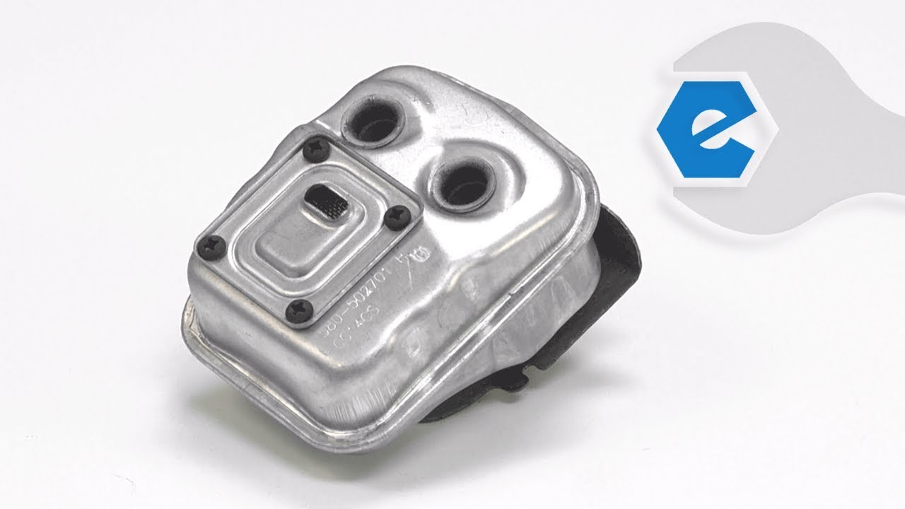 Replacing your Husqvarna Leaf Blower / Vacuum Assembly - Muffler