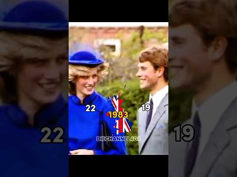 Princess Diana and Prince Edward of Edinburgh 🥀 #britain #royalfamily #edit