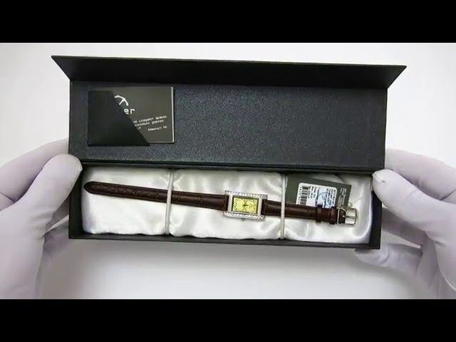 Женские серебряные часы жчх3 Видеообзор