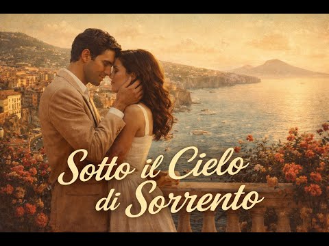 Sotto il Cielo di Sorrento – 1960s Italian Romantic Song | Mediterranean Nostalgia   4K