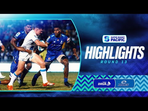 HIGHLIGHTS | FIJIAN DRUA v BLUES | Super Rugby Pacific 2025 | Round 13