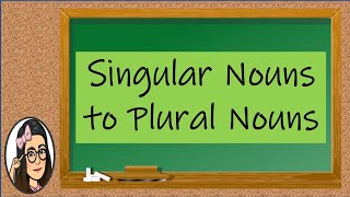 English 3 (Plural Form of Regular Nouns)