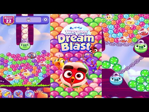 ANGRY BIRDS Dream Blast / Walkthrough and Gameplay / Part 11 / Levels 32 - 34