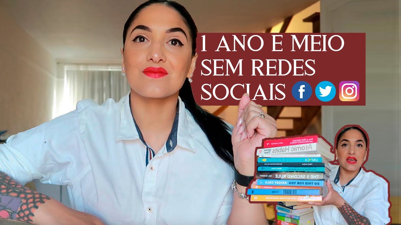 * O QUE MUDOU NA MINHA VIDA APÓS 1 ANO E MEIO SEM REDE SOCIAL?* ✨ #redessociais #disciplina #hábitos
