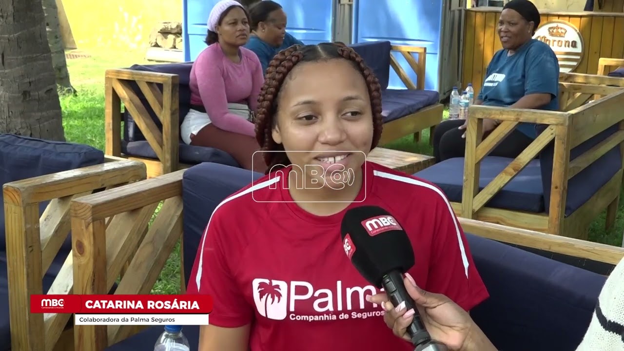 Corrida híbrida Palma Seguros e RunWithBroto em Maputo
