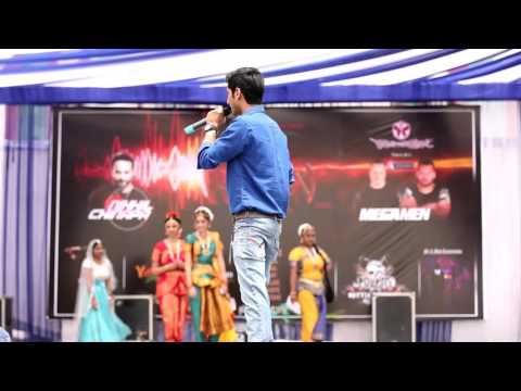 Abhishek singh Event hosting a Fest MRIU 2k15