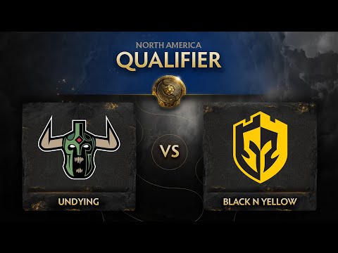 Undying vs Black N Yellow Game 1 - TI10 NA Qualifiers: Upper Bracket R2 w/ Lyrical & Fear