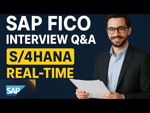 SAP FICO Interview Questions & Answers | S4HANA Real Time Scenarios