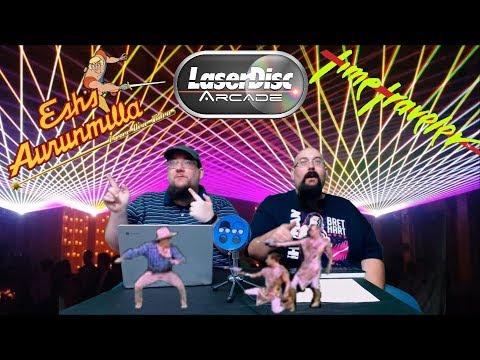 Laserdisc Arcade Games  - Esh's Aurunmilla and Time Traveler - ARG Presents Volume 62