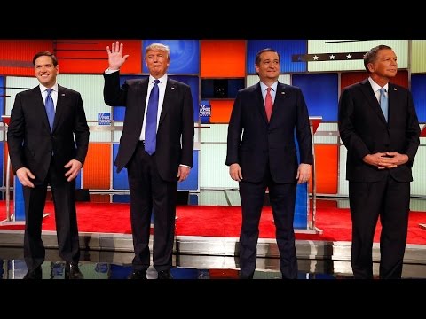 デトロイトで行われたFox News GOP大統領討論会の前編 (Part 1 of the Fox News GOP presidential debate in Detroit)