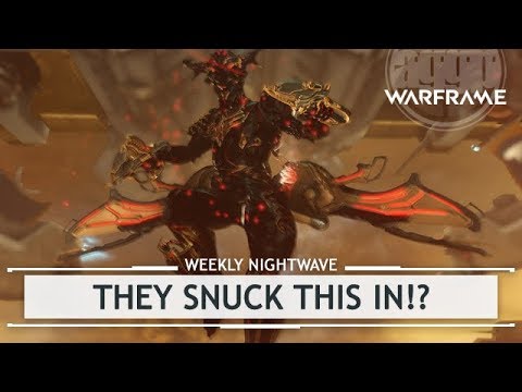 Warframe: They Snuck in Railjack Stuff!? [weeklynightwave]