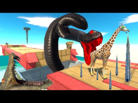 Avoid DEADLY SPIKES on BRIDGE & DON'T FALL to PURUSSAURUS - ARBS