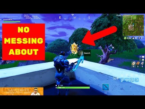 NEW WEEK 1 BONUS STARS LOCATION - SEASON 4 Fortnite Battle Royale | GAMER4WIFE