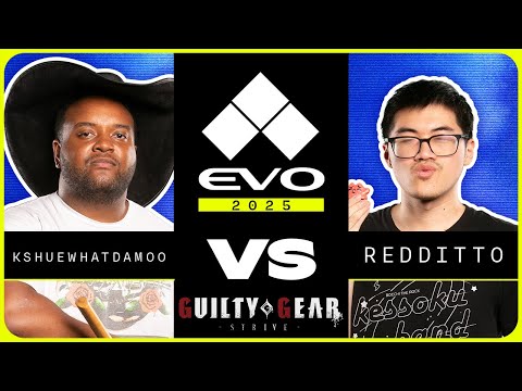 Evo 2025: Kshuewhatdamoo vs RedDitto | GUILTY GEAR -STRIVE- | Grand Final
