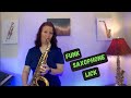 Funk Saxophone Lick; Candy Dulfer