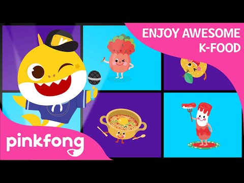 Enjoy Awesome K-Food with Baby Shark | Korean Food | Pinkfong Songs for Children