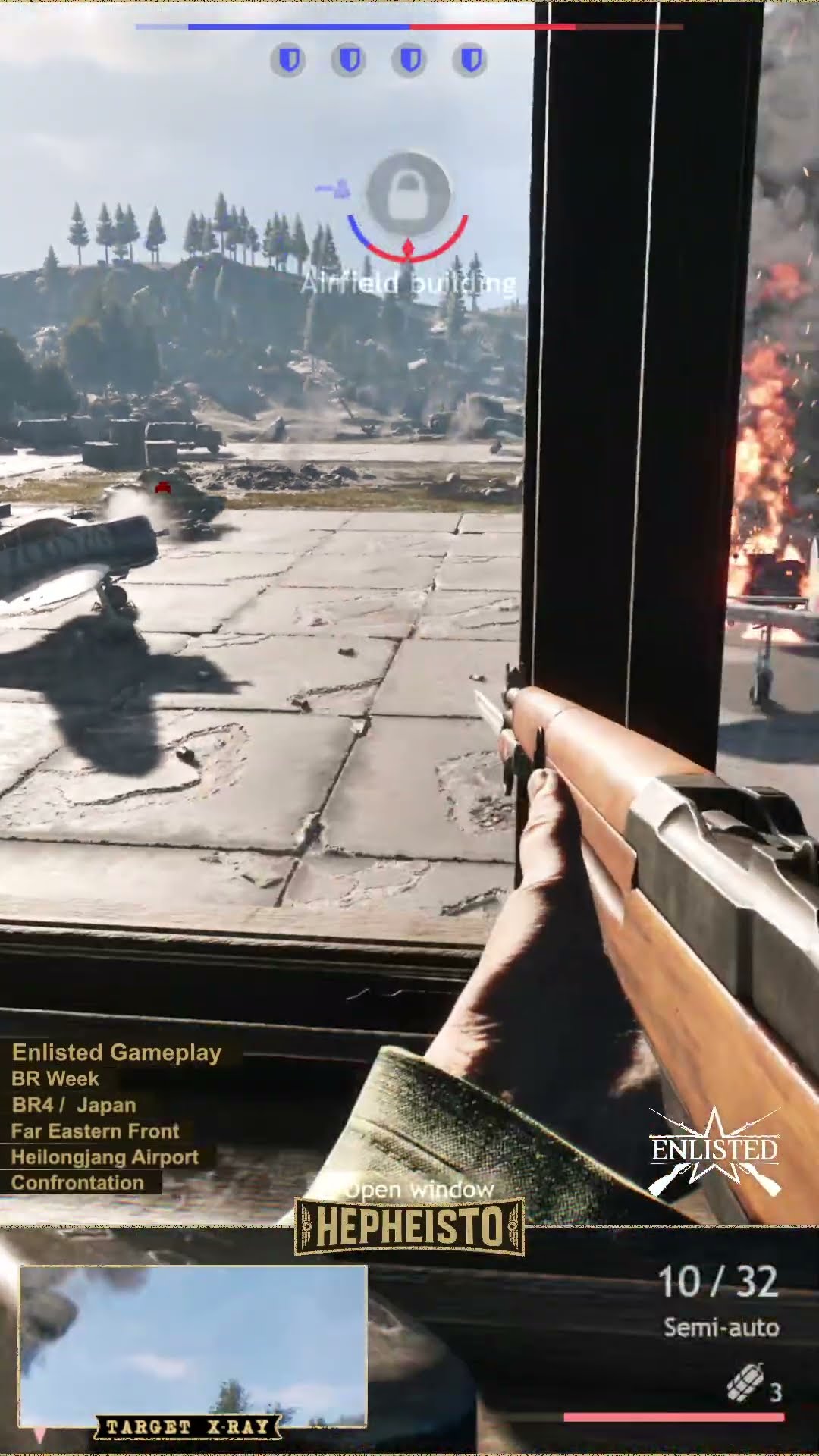 Anti Tank Gunner eliminates Tank T-70 with Type 4 Rocket Launcher