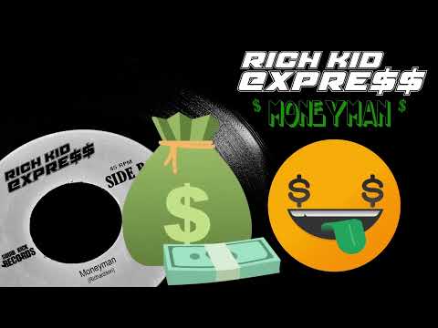 Moneyman - RICH KID EXPRESS - *b-side  (retro hard rock/glam rock)