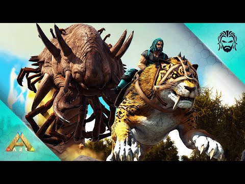 Our Dangerous Adventure into the Volcanic Biome! - ARK Caballus [E13]