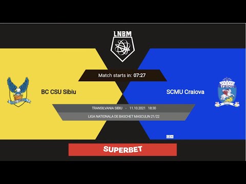LNBM 2021-2022: BC CSU Sibiu - SCM U Craiova