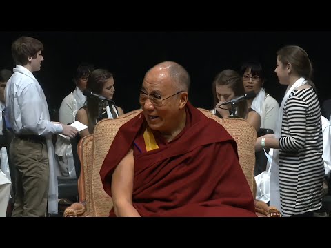 Question Answer session with His Holiness The 14th Dalai Lama 📿 💐 