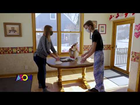 Pizza Acrobat shows off skills