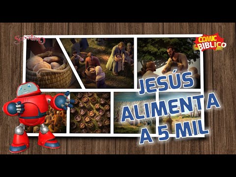 Superlibro| Comic Bíblico| Jesús alimenta a 5 mil