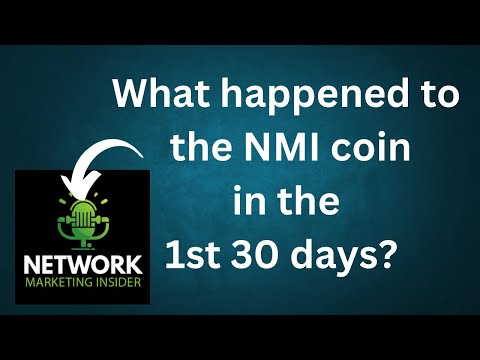 How did the first month go for NMI coin