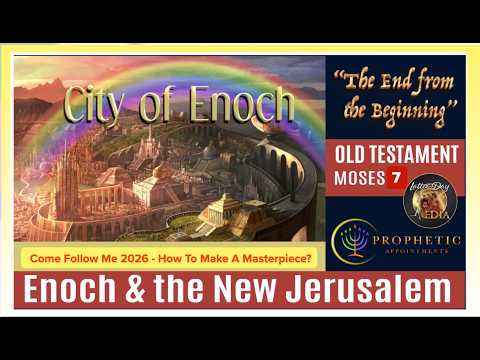 EP 5 Enoch's Masterpiece+New Jerusalem-Moses 7- Come Follow Me 2026 LDS - Farrell & Rhonda Pickering