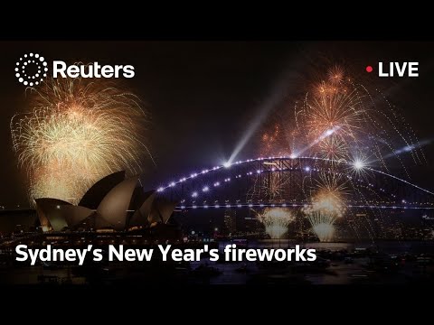 LIVE: New Year's Eve fireworks display over Sydney Harbour