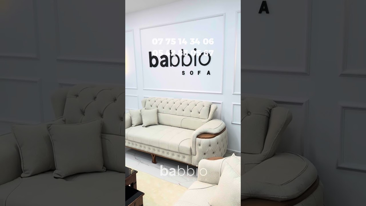 Babbio Sofa – Cinematic Showcase