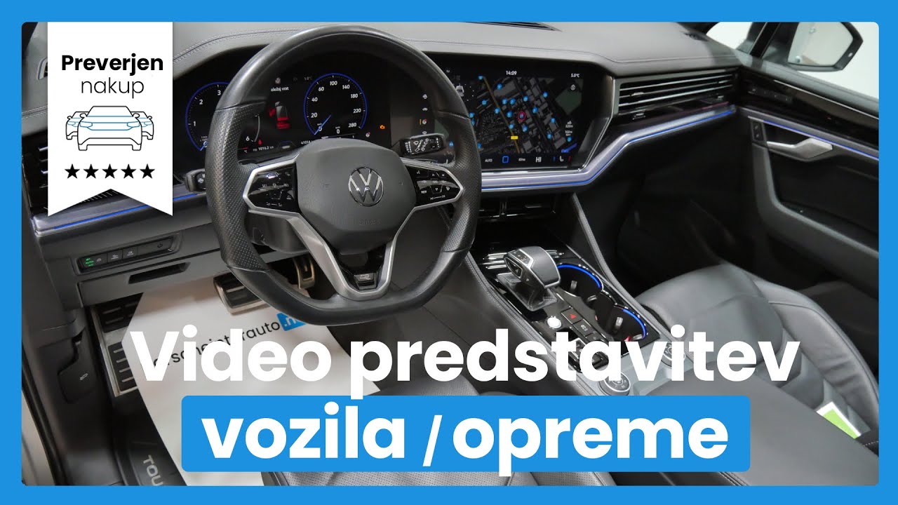 Volkswagen Touareg TDI R-Line - PANORAMA-SOFT CLOSE-VL.NAPRAVA - SLO