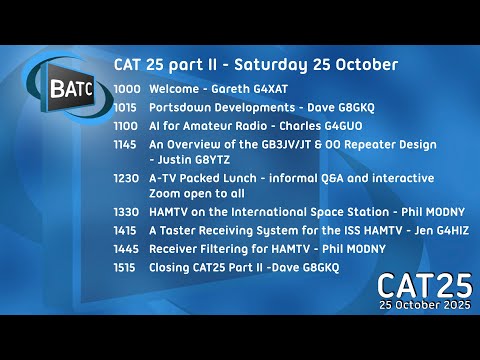 BATC CAT25 Part 2 - 25th October 2025