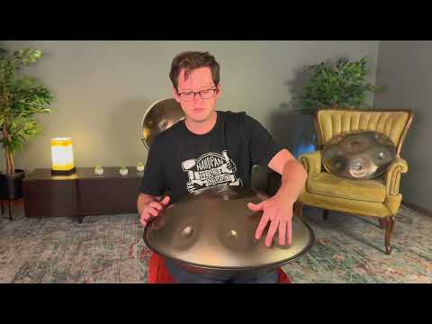 E Sabye 14 Handpan | Balanced, Rich & Intuitive | Handcrafted by Isthmus Instruments USA