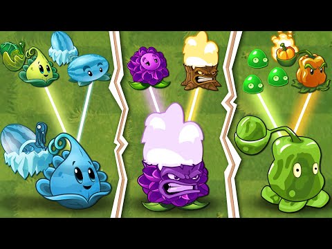 Winterturkey-pult, Blob-pult and Stallwood. Hybrids in PvZ 2 just like PvZ Fusion (Part 7)