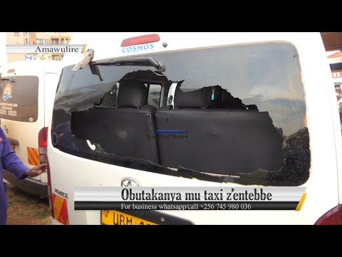 Obutakanya wakati w'abavuzi ba taxi za Fly Express ne Escada.