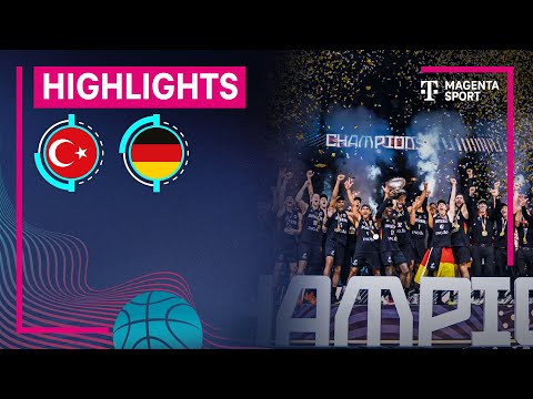 EUROPAMEISTER!!! Türkei - Deutschland, Highlights | FIBA EuroBasket 2025 | MAGENTA SPORT
