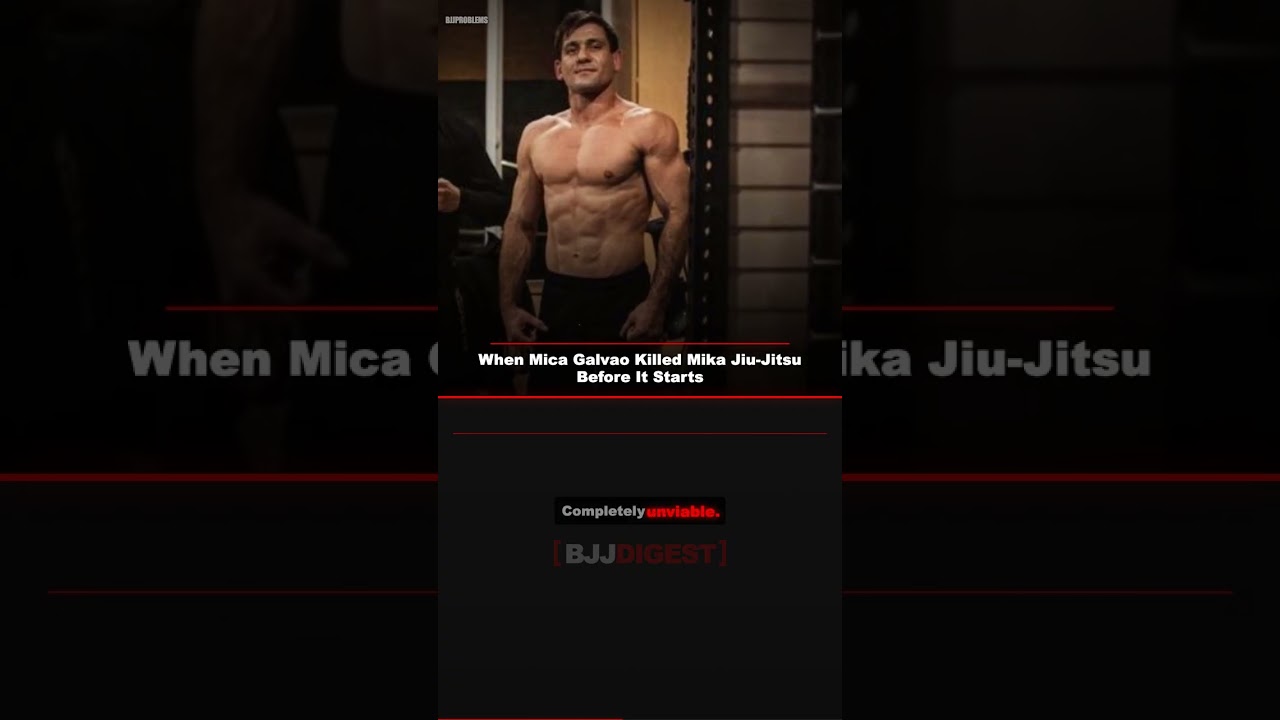 Mica Galvao Kills Mika Jiu-Jitsu #Shorts