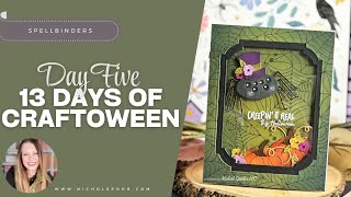 Can You Make This Cute Spider Card for Halloween?
