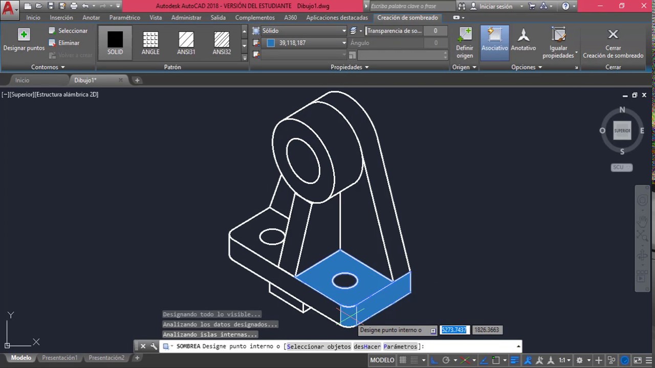 #1 Isometría en AutoCAD 2018