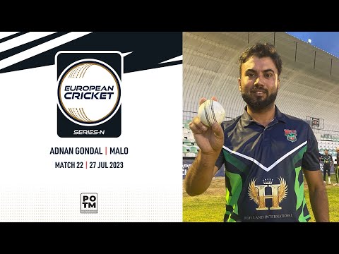 POTM : A.Gondal - MAL vs CK | Highlights | ECSN Portugal | 27 July 2023 | ECSN23.084