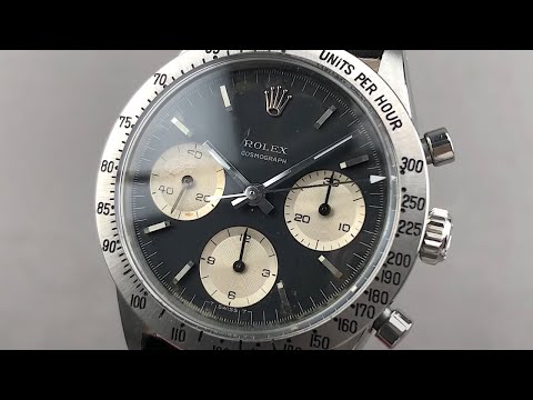 Vintage Rolex Cosmograph Daytona 6239: The First Daytona: Vintage Rolex Watch Review