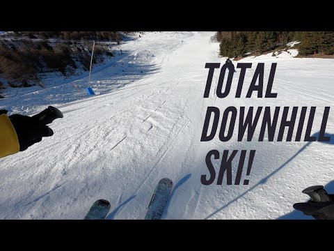 TOTAL SKI session POV | DISCESA dopo discesa in PILA, Italia