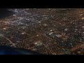 KUWAIT CITY A Night View From Plane ️ Window Kuwait To Mumbai
