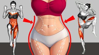 🔥REDUCE Your 'STUBBORN BELLY FAT' in Just 2 Weeks 🔥 30-minute STANDING Workout ➜ Over 50