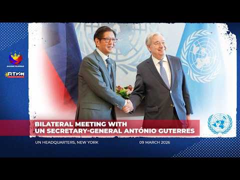 Bilateral Meeting with UN Secretary-General António Guterres 3/9/2026